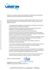 Cetificados de LABORDESL.ES